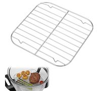 Air Fryer Crisper Rack, Crisper Plate Tray for Ninja Crispi (Silver)