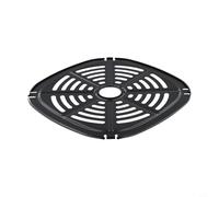 Air Fryer Divider Replacement Tray with Non-Stick Grill Plate, Multi-Compartment Steaming and Grilling Insert for Air Fryers, 17.5cm and 21cm Sizes(16.5 * 16.5CM)