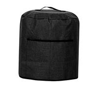 Air Fryer Dust Cover Travel Thick Reusable Storage Cover for Oven Cooker Pot Black dual layer 2 layer