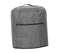 Air Fryer Dust Cover Travel Thick Reusable Storage Cover Grey 1 layer | Oxford cloth waterproof tear resistant easy to clean with pockets and handle fits most air fryers rice cookers