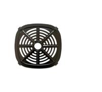 Air Fryer Grill Crisper Tray,Compatible for Dash， 2.6QT,Compatible for Tasti-Crisp，Digital Air Fryer with Air Fryer Rubber Feet(Black Gray 17.5CM)