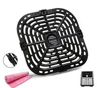 Air Fryer Grill Pan for Instants Vortex Plus Gourmia GAF680/685 6QT Air Fryers, Premium Air Fryer Grill Plate Tray with Rubber Feet for Instants Vortex 6QT Air Fryer, Nonstick, Dishwasher Safe