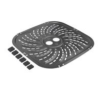 Air Fryer Grill Pan for PowerXL For Vortex Pro 8QT Model with Tabs to Fit Basket Profile and Maintain Crispy Cooking Outcomes (24 * 24cm)