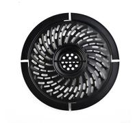 Air Fryer Grill Pan, Premium Round Air Fryer Accessories Tray Grill Plate Crisper Plate with Rubber Bumpers, Dishwasher Safe(15.5cm)