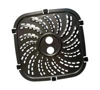 Air Fryer Grill Plate Replacement Baking Tray Hot Air Fryer Accessories Suitable for PowerXL and Vortex Pro 8QT Hot Air Fryers Black 1 Piece