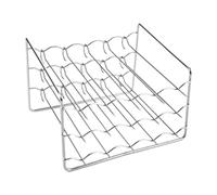 Air Fryer Grill - Universal Square 3 Layer Rack - Airfryer BBQ Meat Skewers Rack for Fruit, Meat, Chicken, Fries, Seafood