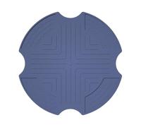 Air Fryer Insulation Pad, Silicone Heat Resistant Mat, Air Fryer Silicone Countertop Protector, Heat-Resistant Surfaces Protector, Non-Slip and Stable Grip, 26.2cm, for Cooking, Baking, Or Meal Prep