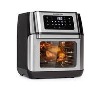 Air Fryer Kitchen Power deep cooker 360° rotation 1500W 10L black Silver [EEK: A++]