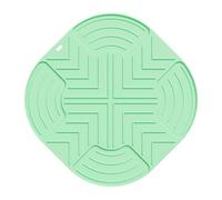Air Fryer Lid Mat for Ninja FN101GY - Silicone Heat Resistant Non-Slip Cover Pad, Universal Handle Protector for 4-6 Quart Basket Style Air Fryers with Similar Lid (Green)