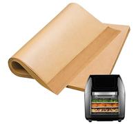 Air Fryer Liners Disposable Compatible with CHEFMAN 10 Qt Multifunctional Digital Air Fryer Accessories, Unbleached Parchment Paper, 100 PCS Square Non-Stick Baking Paper