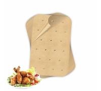Air Fryer Liners Disposable Paper Sheets Rectangle Oil Proof, Non-Stick and Heat Resistant Liner Parchment Ideal Cooking Baking Roasting Kitchen Accessories 14 X 20.5cm 80pk