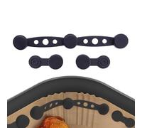 Air Fryer Magnet - Silicone Magnetic Buckle for Parchment Paper Fuse | Air Fryer Accessories | Replacement Parts of the Liner Holder Prevent Food from Covering with Paper