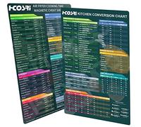 Air Fryer Magnetic Cheat Sheet Set, Air Fryer Accessories Cook Times, Airfryer Accessory Magnet Sheet Quick Reference Guide for Cooking and Frying