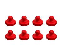 Air Fryer Magnets - 2.2x1.5cm Silicone Buckle, Heat-Resistant Baking Paper Clips, Reusable Basket Magnets, High-Temp Fasteners | Burn Prevention Roasting Steaming Frying Restaurant Kitchen