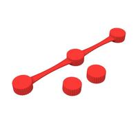 Air Fryer Magnets for Parchment Paper | Powerful Silicone Air Fryer to Hold Down Parchment Paper | High Temperature Clip, Locking Loop Safe From Covering Food & Touching Heating