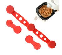 Air Fryer Magnets for Parchment Paper - Silicone Magnet Buckle Air Fryer Accessories | Metal Magnets, Replacement Parts for Holding Down Parchment Paper, Prevent Touching Heating Element to Burn