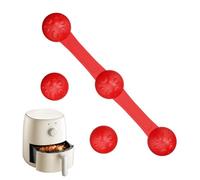Air Fryer Magnets, Silicone Buckle Clips, Parchment Paper Liner Holders, Heat Resistant Prevent Burning, Compact Cooking Accessories, Ideal for Cookbook, Whiteboard, Door, Kitchen, Classroom