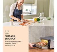 Air Fryer Oven 1700 W 10L Deep Fryer Low Fat Healthy Cooking Baking 8 Programmes