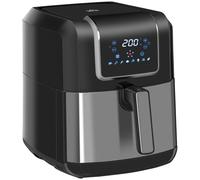 Air Fryer Oven 1700W 6.5L Digital Display Timer Low Fat Cooking Black Gold Tone