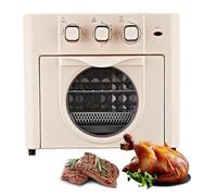 Air Fryer Oven, 18L Large Capacity Electric Multi-Function Oven, 1200W Hot Air Circulation with 60-Minute Timer and 360° Even Heat Coverage