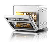 Air Fryer Oven, 26L Electric Convection Oven with Rotisserie, 2050W Multifunctional Countertop Oven, 10-in-1 Cooking Functions