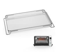 Air Fryer Oven Basket, Original Replacement Baking Trays for NINJA DT201 DT251 Foodi Digital Air Fryer Oven, Stainless Steel Air Fryer Accessories for Ninja Foodi 10-in-1 Smart XL Air Fry Oven