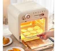 Air Fryer Oven Combination, Multi-function Countertop Oven, 18l Large Capacity Oven, Healthy Low-fat Cooking, Double-layer Uniform Heating