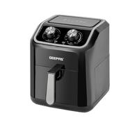 5L Air Fryer with Vortex Rapid Air Circulation 6 pre-set cooking programs Geepas Black One Size