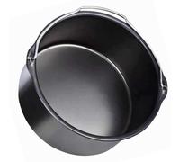 Air Fryer Pans for Oven, 8" Cake Mold, Non Stick Cake Pan with Handle Barrel Heat Resistant Moulds for Pressure Cookers, Air Fryers, Ovens Cheesecake Mold