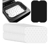 Air Fryer Parchment Paper Liners for Ninja Foodi XL Smart FG551 6-in-1 Indoor Grill, Accessories, Air Fryer Liners and Reusable Heat Resistant Mat, Accessories by INFRAOVENS