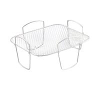 Air Fryer Rack Stainless Steel Grill Grate Accessories for Square Air Fryers Pressure Cookers Bamboo Steamers 10x10 Inch