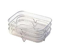 Air Fryer Racks Rectangle Dehydrator Rack Grill Basket，-(Compatible For Ninja Foodi)，DZ201 DZ100 Air Fryer Accessories