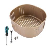 Air Fryer Replacement Basket for Power XL 5.3QT,Air Fryer Basket for Gowise USA 5.8QT,Non-Stick