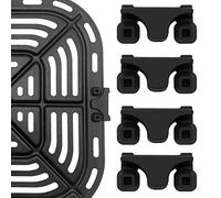 Air Fryer Rubber Bumpers, 4 Pieces Air Fryer Replacement Parts for Instant Vortex Gourmia Cosori and other Air Fryers, Air Fryer Accessories Silicone Protective Feet Tips Tabs to Prevent Basket Damage
