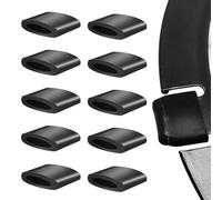 Air Fryer Rubber Feet - 1x1cm Protective Tabs, Silicone Heat Resistant Tips, Replacement Parts For Non-Stick Basket Scratch Prevention | 10pcs Accessory Set, For Kitchen Cooking And Daily Air Fryer Us