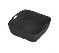 Air fryer silicone baking tray, silicone baking mat，for AF140 141(black)