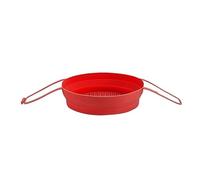 Air Fryer Silicone Liner, Round Square Silicone Basket with Handle, Reusable Non-Stick Heat Resistant Baking Pads Kitchen Tool