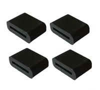 Air Fryer Silicone Protectors 4/10/20 Pcs Flexible Corner Covers & Mat Guards for Trays and Racks,Air Fryer Accessories,Air Fryer Rubber Bumpers(4PCS)