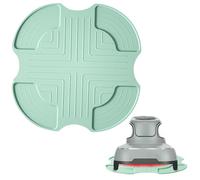 Air Fryer Silicone Trivet Compatible for Ninja Crispi, Non-Slip Hot Pads, Heat-Resistant Mats for Air Fryer (Light Green)