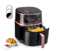 Air Fryer Steamer 1500W 7.5L Hot Air Fryer Low Fat Healthy Cooking 16 Programmes