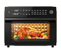 Air Fryer Toaster Oven Combo, 18-in-1 Countertop Convection, 32QT Extra Large Air Fryer with 360° Rotisserie & 4-Layer Cooking, Full Accessories