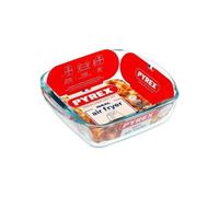 Air Fryer Tray - PYREX - 1450141 - Square - Made of borosilicate glass - 20 x 17 cm