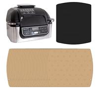 Air Fryer Unbleached Parchment Paper For Ninja Foodi Grill 5-in-1 AG301, 4qt Ninja Foodi Accessories, AirFryer Accessories, 100pcs Air Fryer Liners, Heat Resistant Mat Cookware by INFRAOVENS