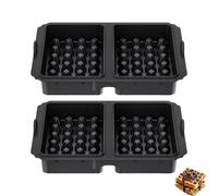 Air Fryer Waffle Moulds, 2 Pcs Silicone Waffle Mould for Air Fryer, Soft and Durable Silicone Waffles Mould, Silicone Waffles Molds for AF300 AF400EU AF451EU SL400EU, Baking Tools