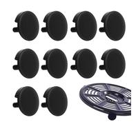 Air Fryer Washer Rubber Feet - 10pcs Rubber Bumpers, Cushion Tabs, Durable Tips, Protective Accessories, Non Slip Parts, Heat Resistant Pads | Replacement Rubber Holder for Stability in Air Fryer-br