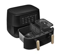 Air Fryer With Touchscreen Nonstick Basket Separated Baskets, Air Fryer Cookbook