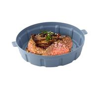 Air Fryers Silicone Basket - Reusable Round Baking Liners, Air Fryer Silicone Liners | Anti-Scalding Handle Baking Supplies For Oven, Microwave, And Air Fryer
