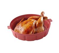 Air Fryers Silicone Griddle - Round Reusable Non-Stick Mat, Heat Resistant Sheet, Multi-Purpose Tool | Oven Microwave Fryer Cooking Accessories For Cakes Kitchen Tools