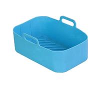 Air Fryers Silicone Pot Non Stick Square Baking Tray Basket Silicone Liners Easy to Use Air Baking Tray for Oven Nonstick