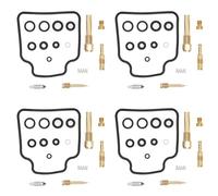 Air-Fuel Carb Motorcycle Carburetor Rebuild Repair Maintain Kit For H&onda For CB700SC Nighthawk 1984-1986 Sealing Rubber Ring Kit Diaphragm Carburetter